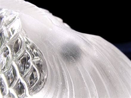 金魚 水晶 デメキン マイカ 彫刻置物