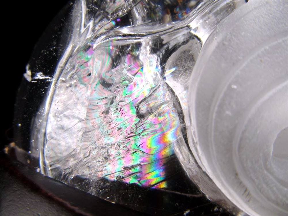 縁起物 イルカ 天然水晶 彫刻 置物