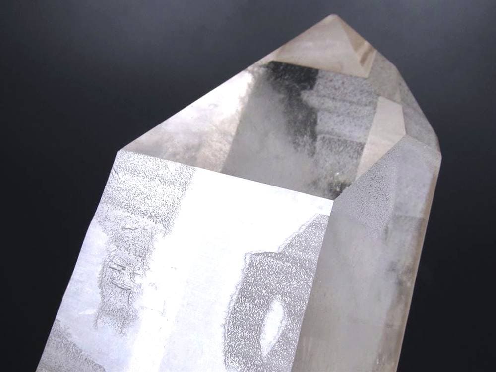 天然水晶 クォーツ ポイント 置物 インテリア