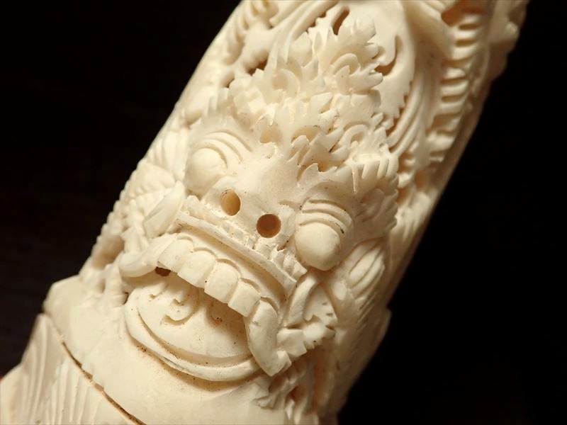 ◇インパクト抜群!!◇バリ島に伝わる聖獣モチーフ◇細部まで彫り込まれ