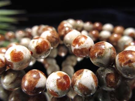 ガーネット グロッシュラー ブレスレット アプライト 半花崗岩