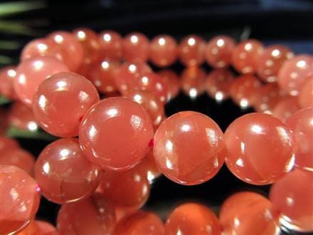 インカローズ ロードクロサイト ブレスレット 恋愛運 オレンジインカローズ