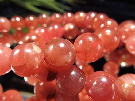 インカローズ ロードクロサイト ブレスレット 恋愛運 オレンジインカローズ