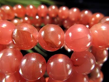 インカローズ ロードクロサイト ブレスレット 恋愛運 オレンジインカローズ