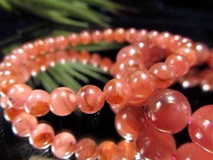 インカローズ ロードクロサイト ブレスレット 恋愛運 オレンジインカローズ