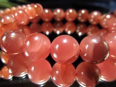 インカローズ ロードクロサイト ブレスレット 恋愛運 オレンジインカローズ