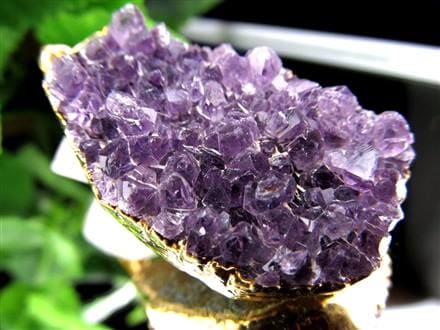 アメジスト クラスター 紫水晶 ペンダント ネックレス