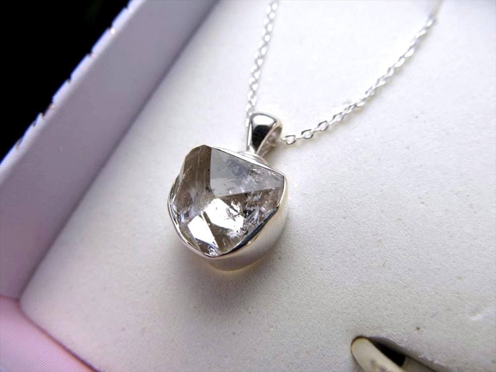 ハーキマーダイアモンド ハーキマー水晶 ネックレス 指輪 ピアス