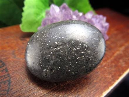 ブラックサンストーン タンブル カボション 長石 天然石