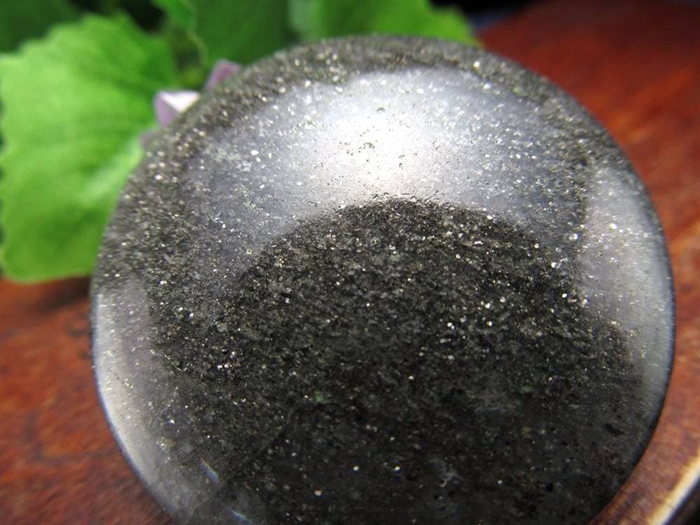 ブラックサンストーン タンブル カボション 長石 天然石