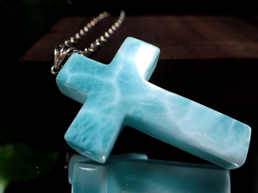 ラリマー ブルーペクトライト ペンダント ネックレス Larimar