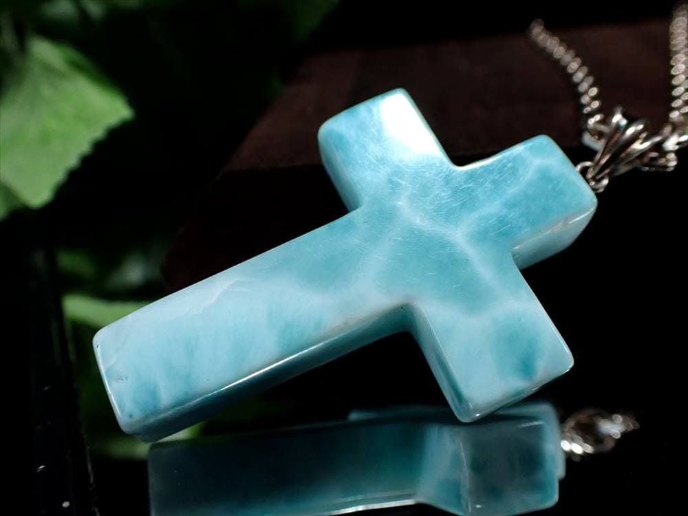 ラリマー ブルーペクトライト ペンダント ネックレス Larimar