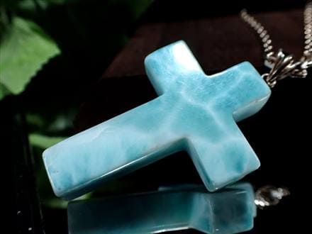 ラリマー ブルーペクトライト ペンダント ネックレス Larimar