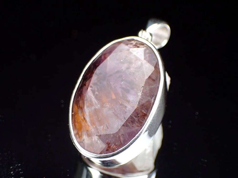 カコクセナイトインアメジスト ペンダント カコクセナイト ツーソン 誕生石