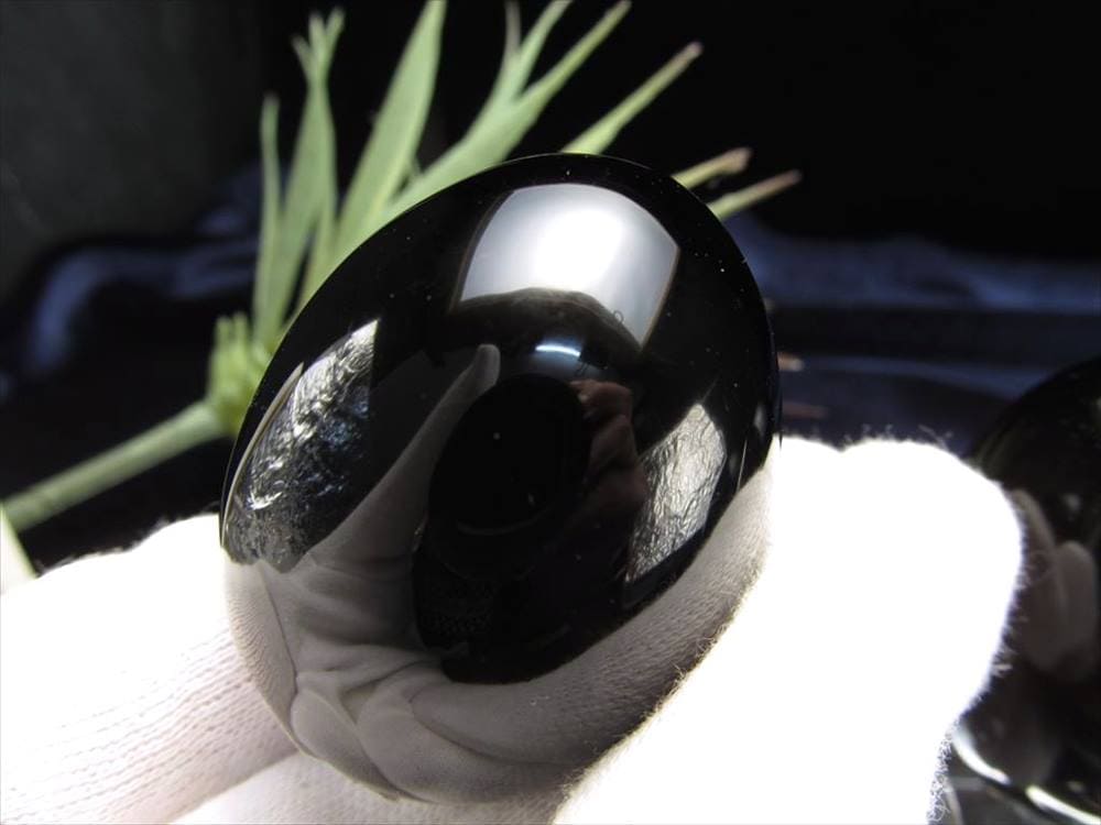 オブシディアン エッグ ゴールデンシャインオブシディアン 黒曜石 卵