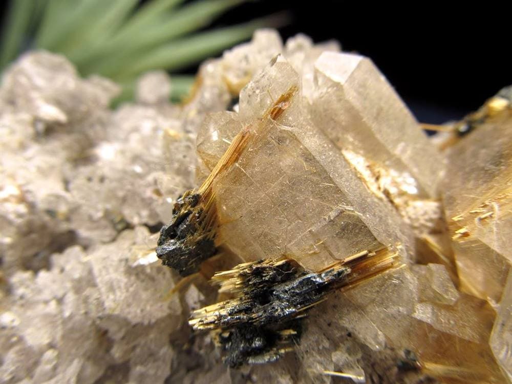 ルチル ルチル原石 金針水晶 金運 タイチン