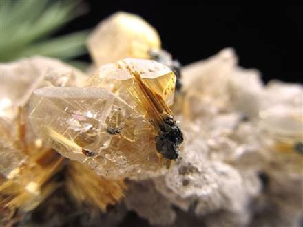 ルチル ルチル原石 金針水晶 金運 タイチン