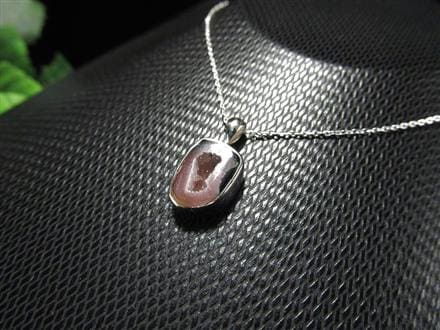 アゲート 瑪瑙 ジオード トレジャーメノウ 晶洞 ペンダントトップ