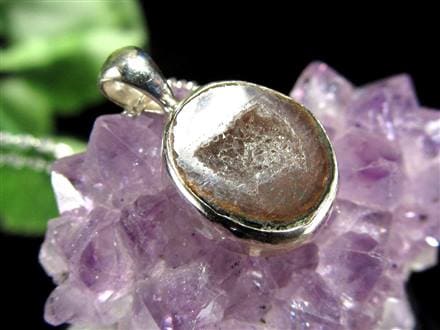 アゲート 瑪瑙 ジオード トレジャーメノウ 晶洞 ペンダントトップ