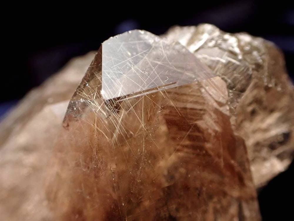 ゴールドルチル 原石 金針水晶 金運 ルチルクォーツ
