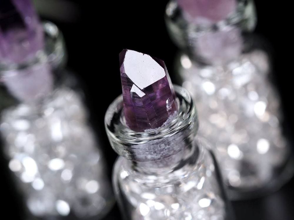 ハーキマーダイヤモンド ハーキマーダイヤモンド アメジスト 結晶 ベラクルス