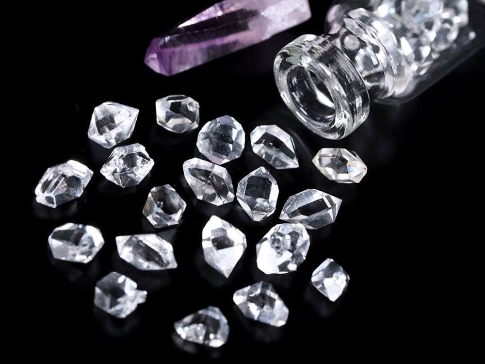 ハーキマーダイヤモンド ハーキマーダイヤモンド アメジスト 結晶 ベラクルス