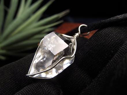 ハーキマーダイアモンド ハーキマーダイヤモンド ペンダント ネックレス 原石