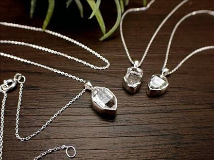 ハーキマーダイアモンド,ハーキマーダイヤモンド,ペンダント,ネックレス,水晶