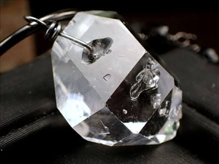 ハーキマーダイヤモンド ハーキマー水晶 ネックレス ドリームクリスタル 水晶