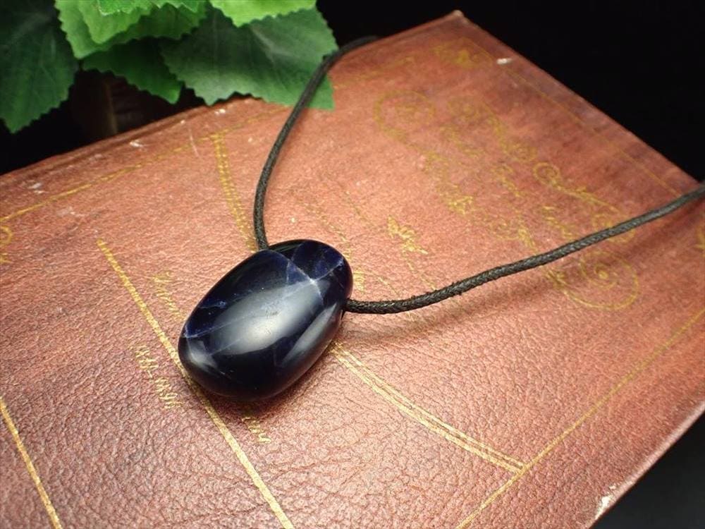 ソーダライト インペリアル タンブル ペンダント ネックレス