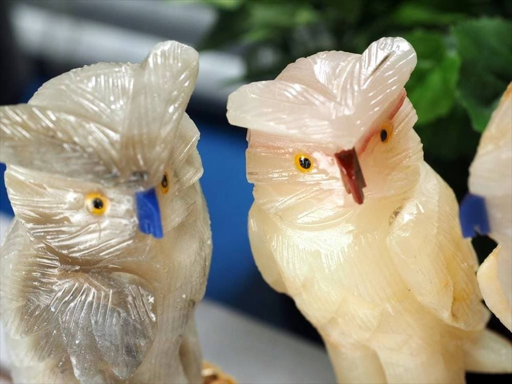 鳥 置物 オウム フクロウ イーグル 風水