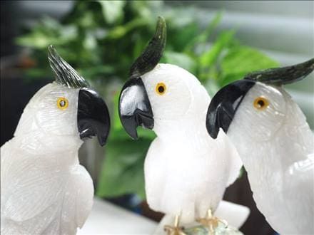 鳥 置物 オウム フクロウ イーグル 風水