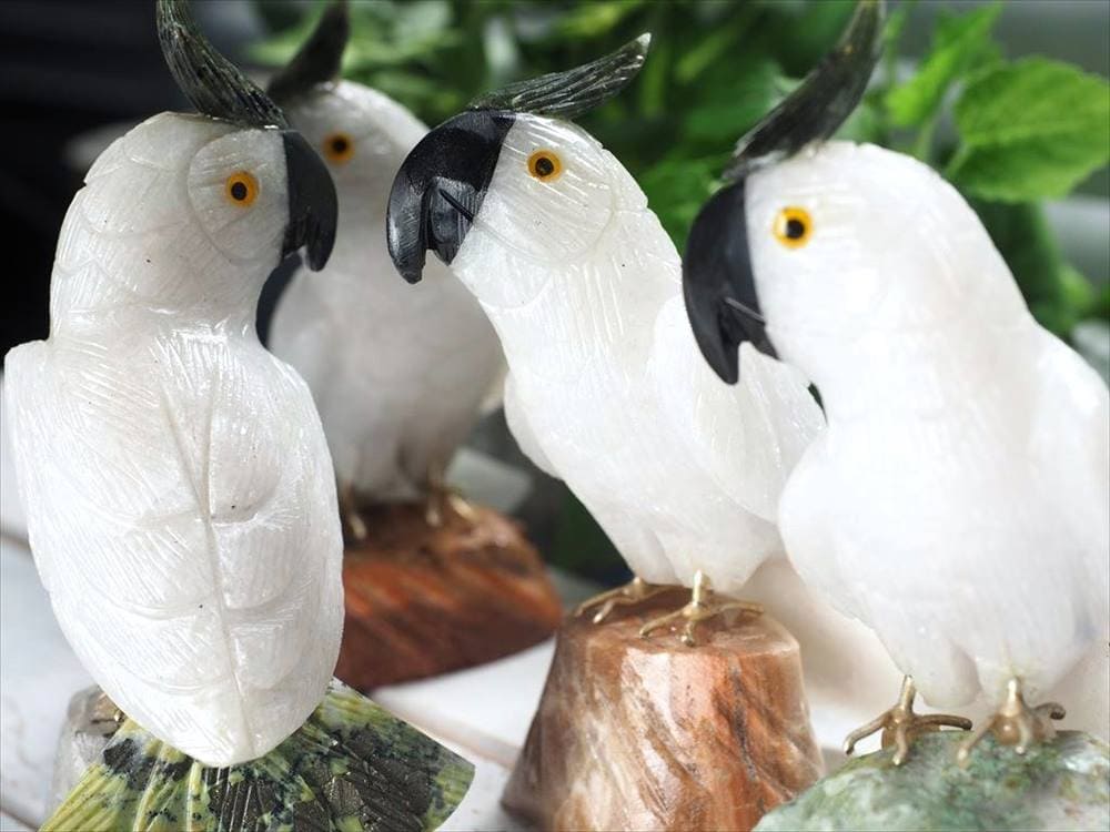 鳥 置物 オウム フクロウ イーグル 風水