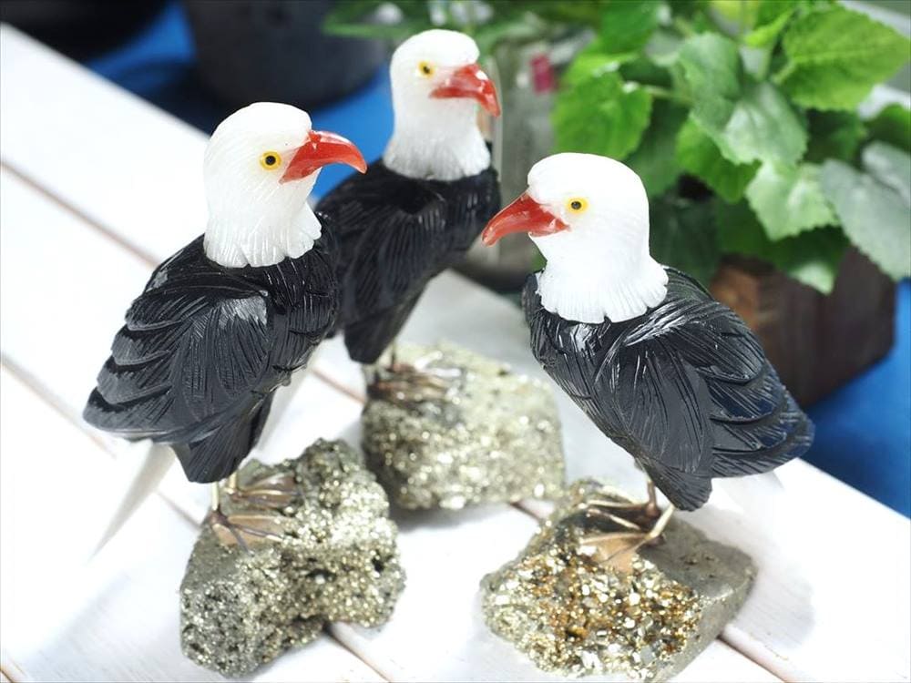 鳥 置物 オウム フクロウ イーグル 風水
