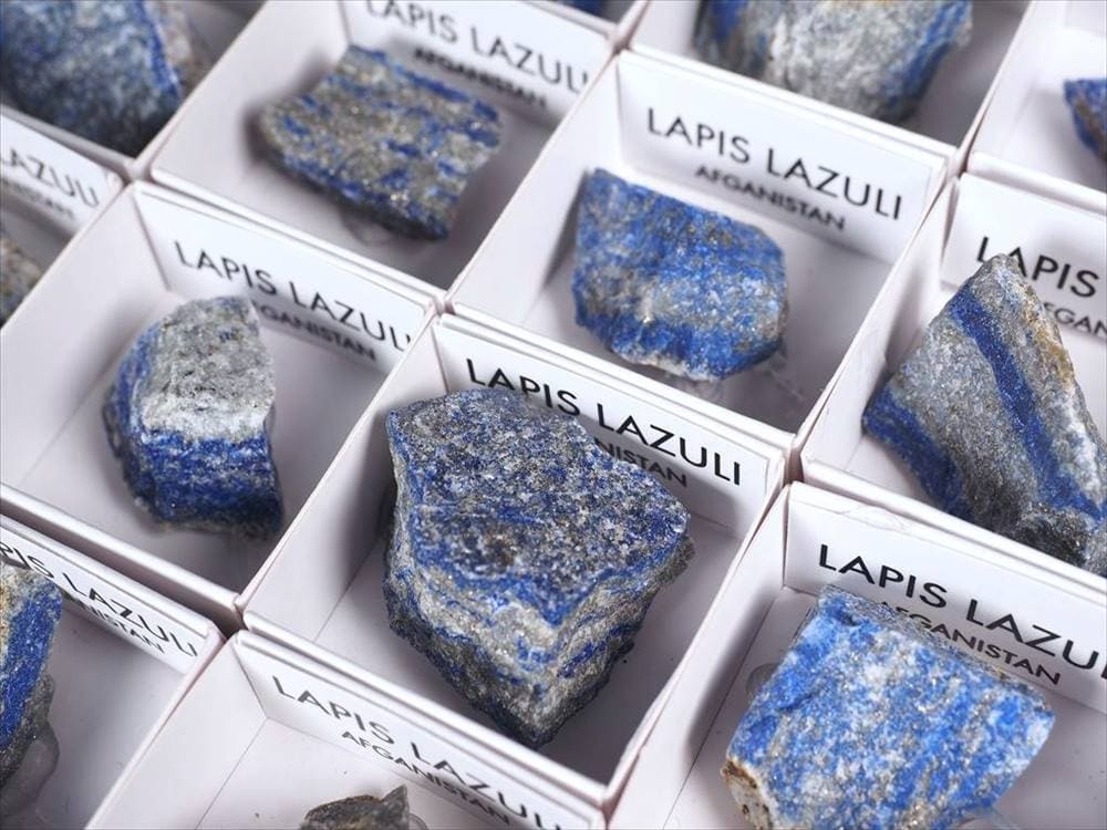 ミニチュア原石 コレクション原石 ラピスラズリ 青金石 LAPISLAZULI