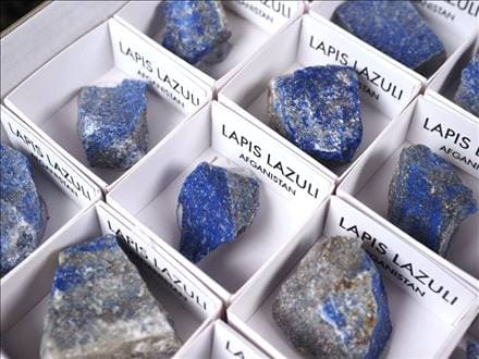 ミニチュア原石 コレクション原石 ラピスラズリ 青金石 LAPISLAZULI