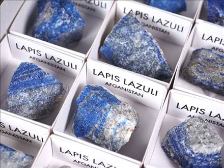 ミニチュア原石 コレクション原石 ラピスラズリ 青金石 LAPISLAZULI