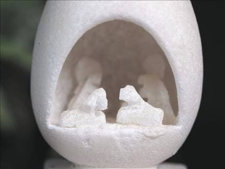 キリスト降誕彫刻,セレナイト,ジプサム,石膏,インテリア