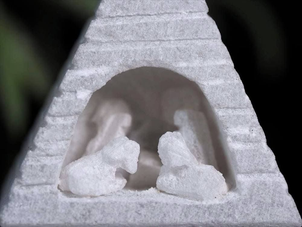 キリスト降誕彫刻,セレナイト,ジプサム,石膏,インテリア