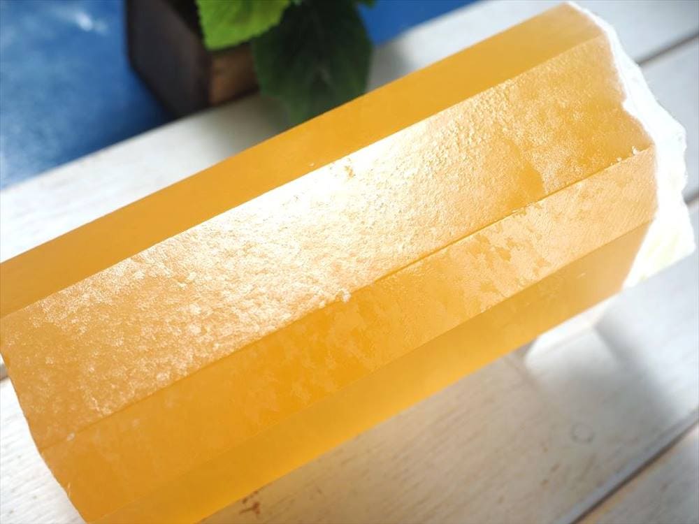 オレンジカルサイト,カルサイト,八角柱,orangecalcite,方解石