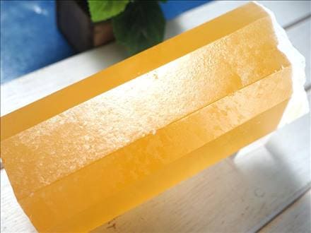 オレンジカルサイト,カルサイト,八角柱,orangecalcite,方解石