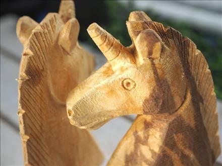 パロサントウッド ホーリーツリー ペルー産 パロサント置物 ユニコーン