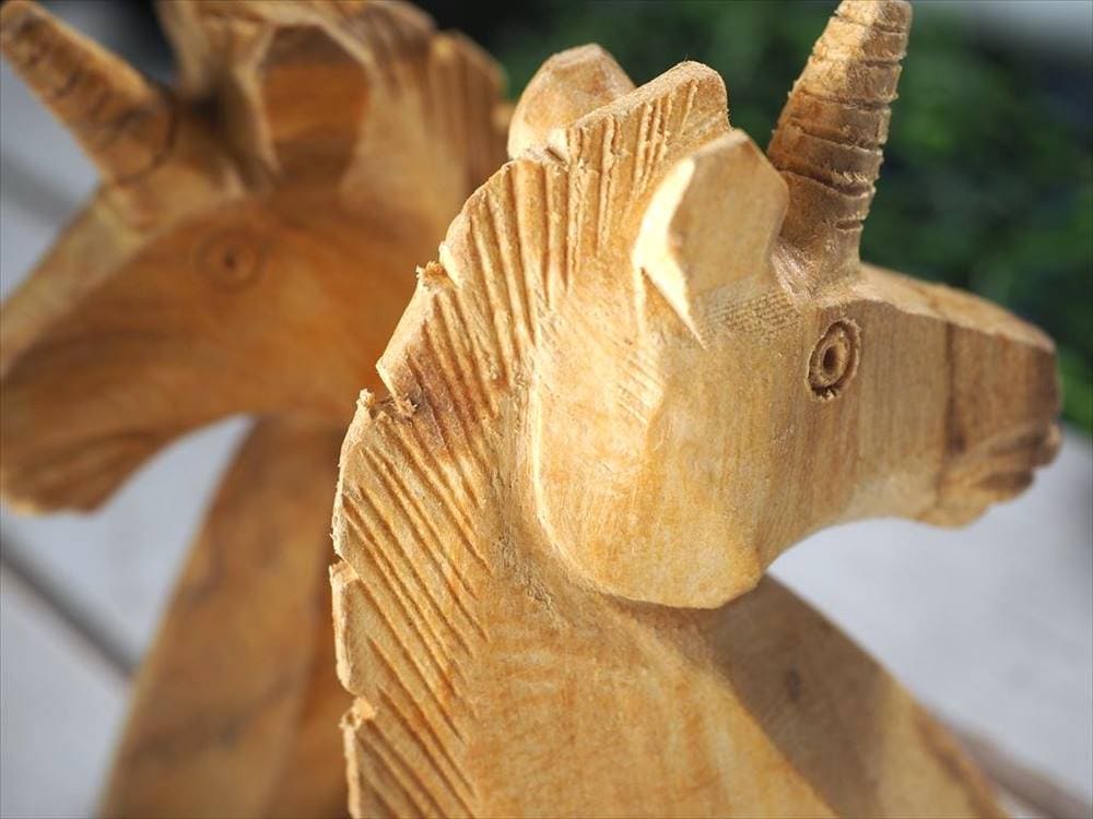 パロサントウッド ホーリーツリー ペルー産 パロサント置物 ユニコーン