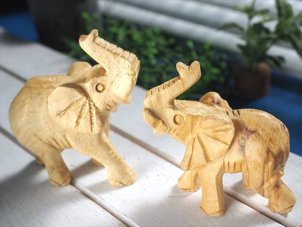 パロサントウッド ホーリーツリー ペルー産 パロサント置物 象