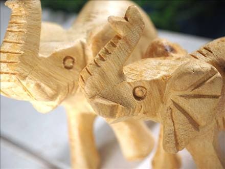 パロサントウッド ホーリーツリー ペルー産 パロサント置物 象