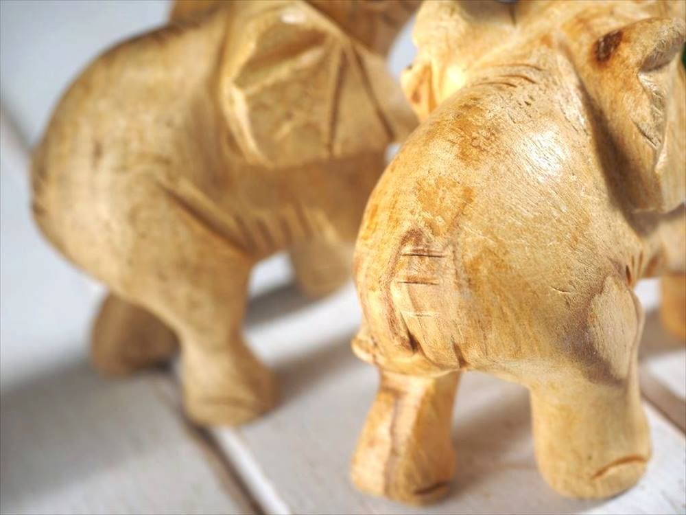 パロサントウッド ホーリーツリー ペルー産 パロサント置物 象