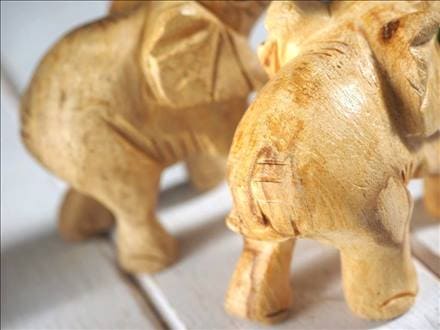 パロサントウッド ホーリーツリー ペルー産 パロサント置物 象