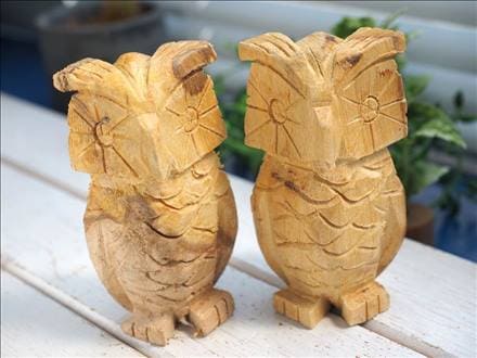 パロサントウッド ホーリーツリー ペルー産 パロサント置物 ミミズク