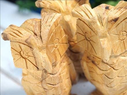 パロサントウッド ホーリーツリー ペルー産 パロサント置物 ミミズク