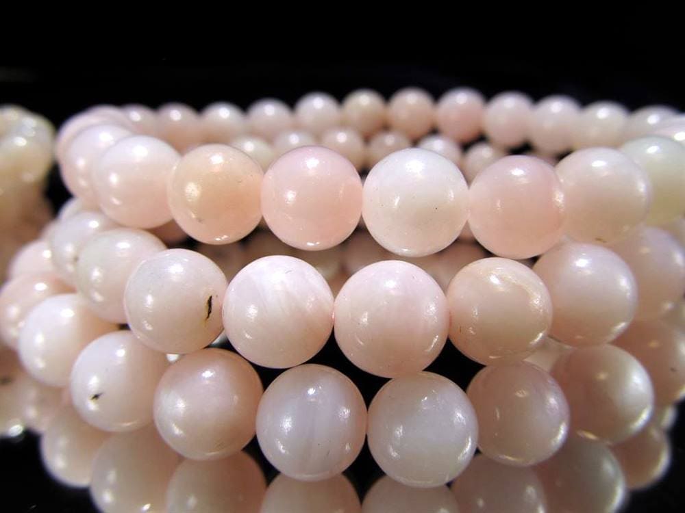 オパール 蛋白石 ブレスレット ピンク オーストラリア産